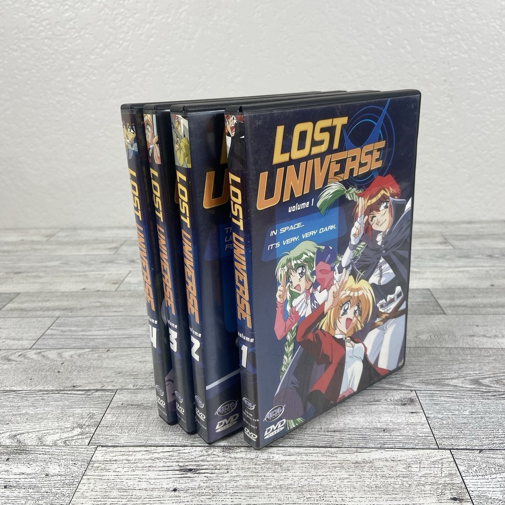 Lost Universe - Vol. 1-4 (DVD 2000)‎ 4 Disc Lot